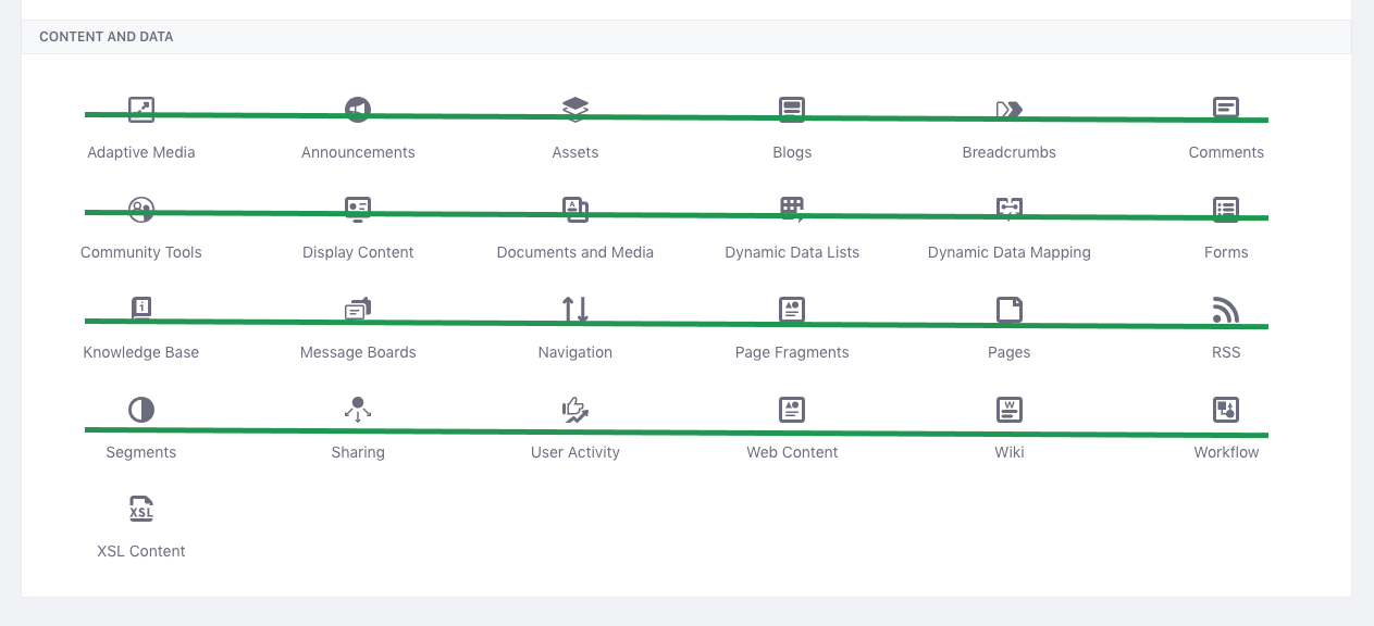 Sistem-Settings Rows
