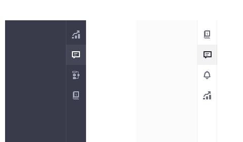 Active state Vertical Bar