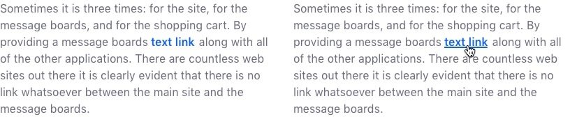 inline link example in a paragraph