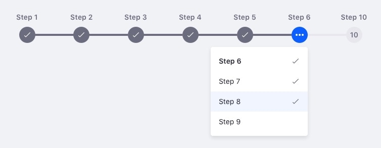 Multi step form two steps