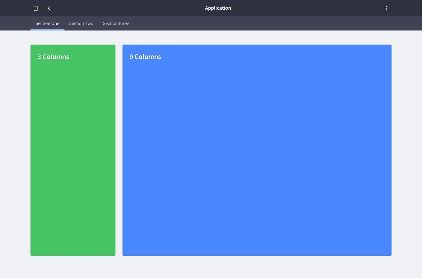 layout sidebar and box, 1440px width screen
