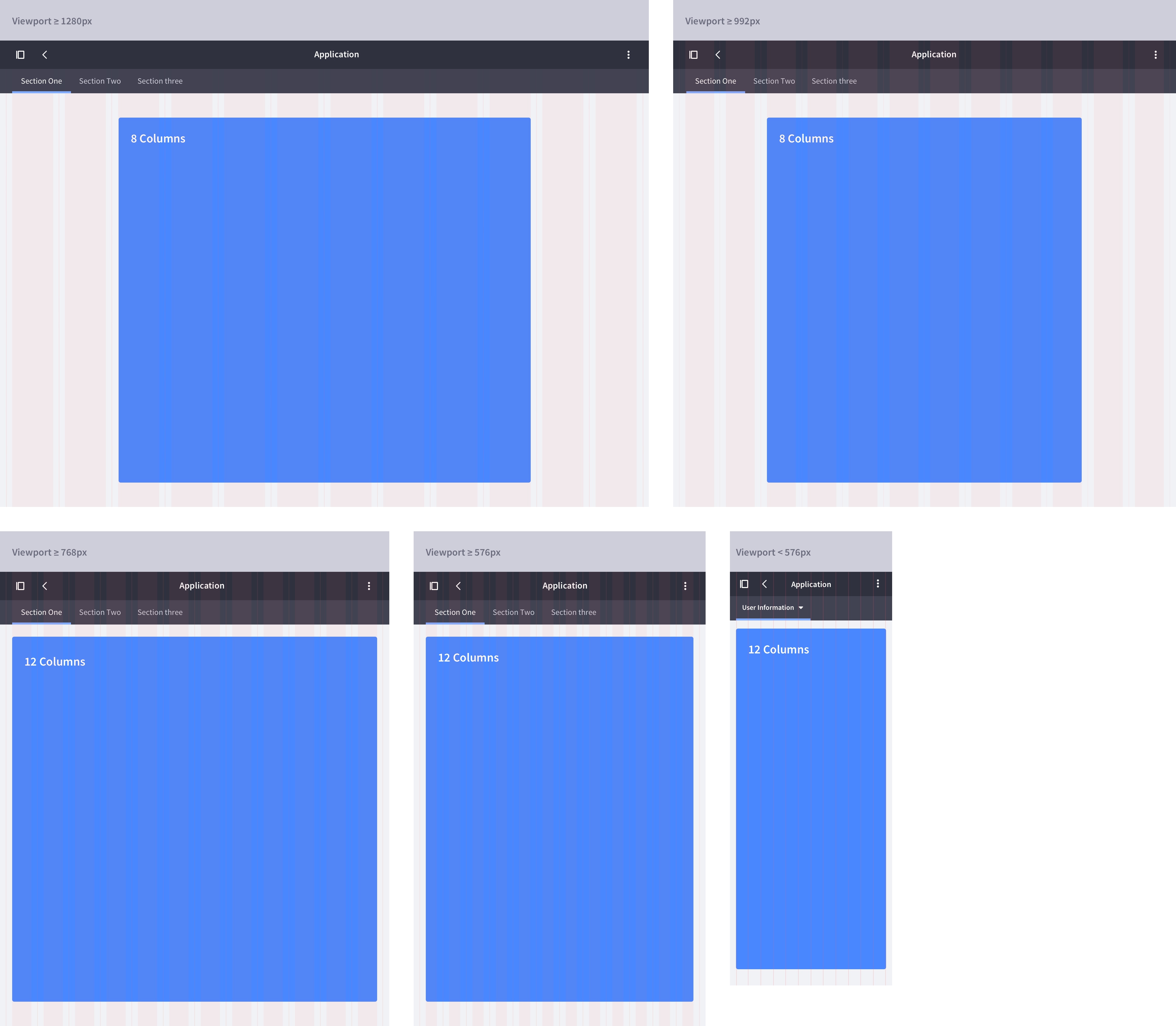 layout form box responsive summary