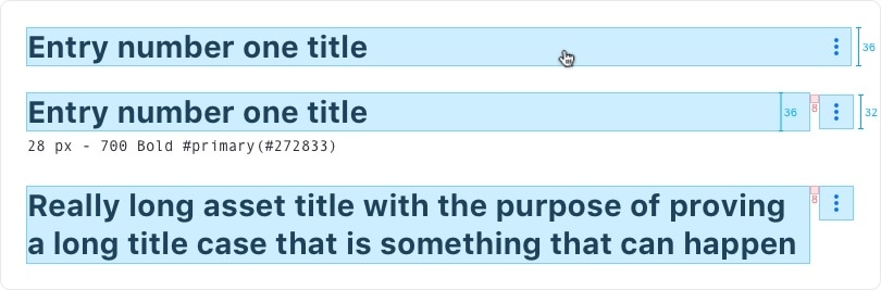 Blog Entry Title metrics